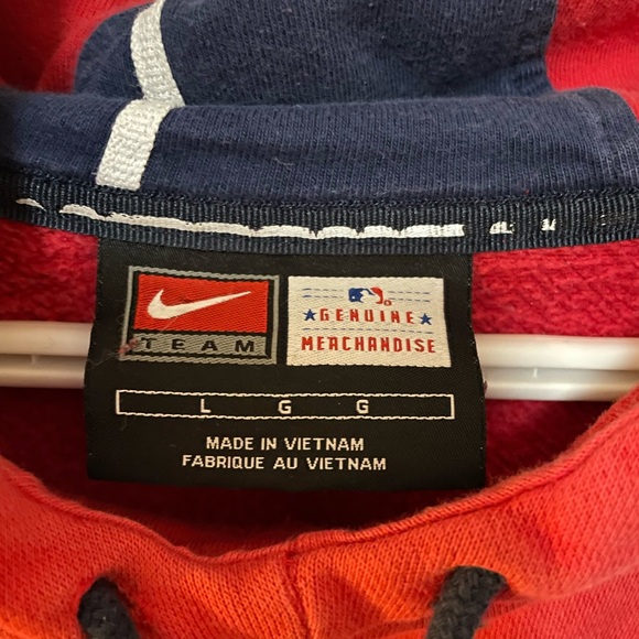 Nike New York Yankees Center Swoosh MLB Hoodie Red  Large - Picture 3 of 6